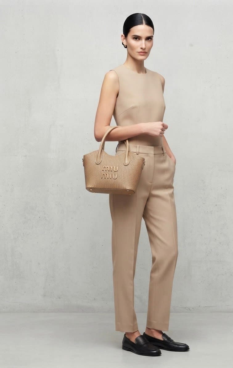 Street tote miumiu 